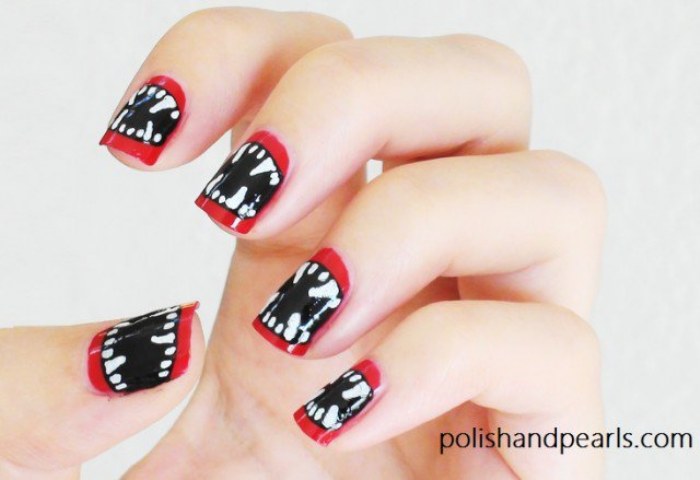 uñas halloween