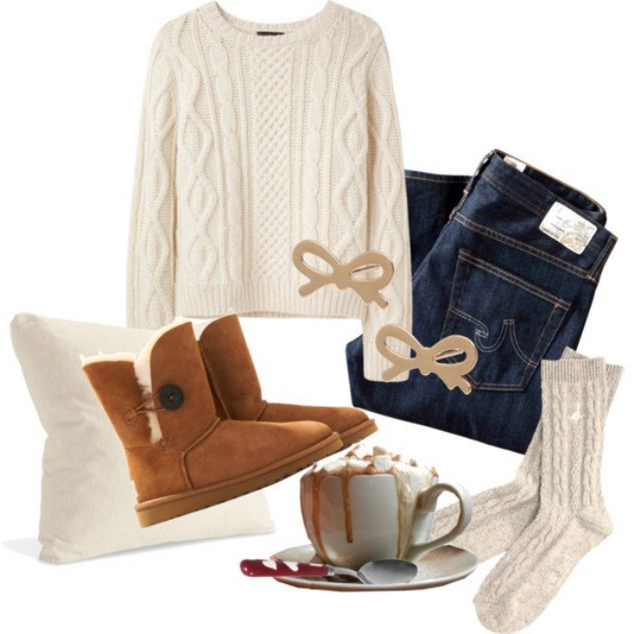 polyvore otoño outfits