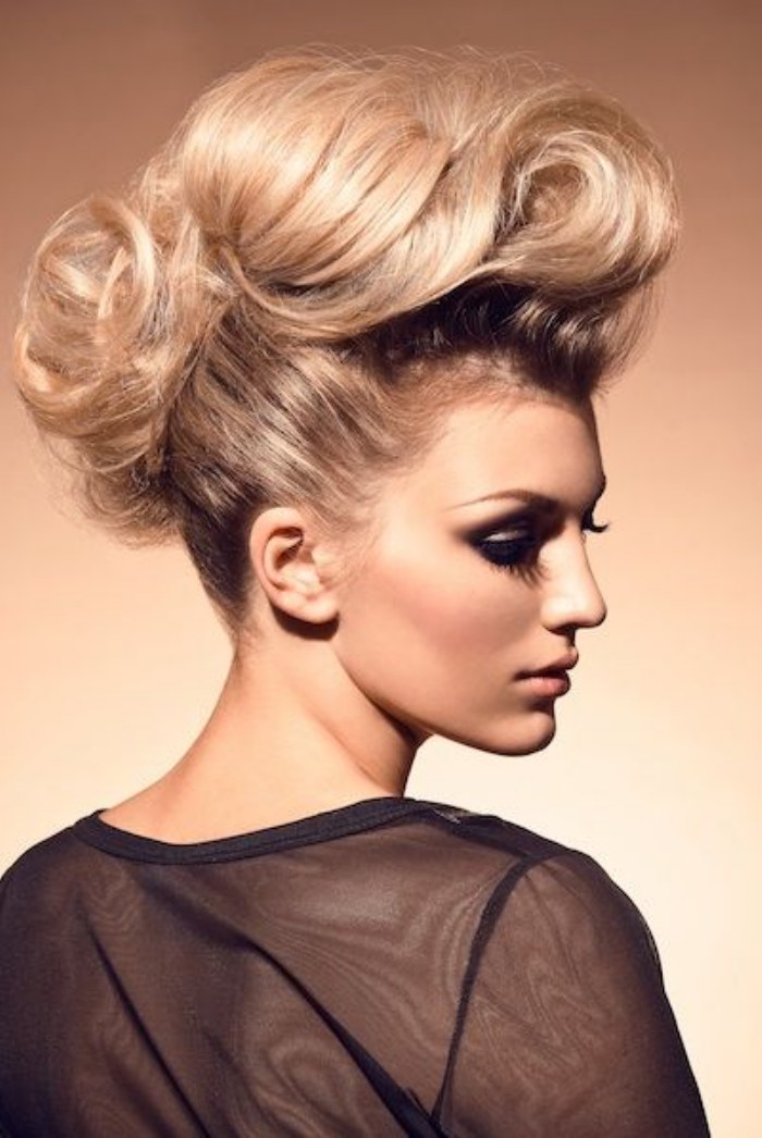 peinado faux hawk