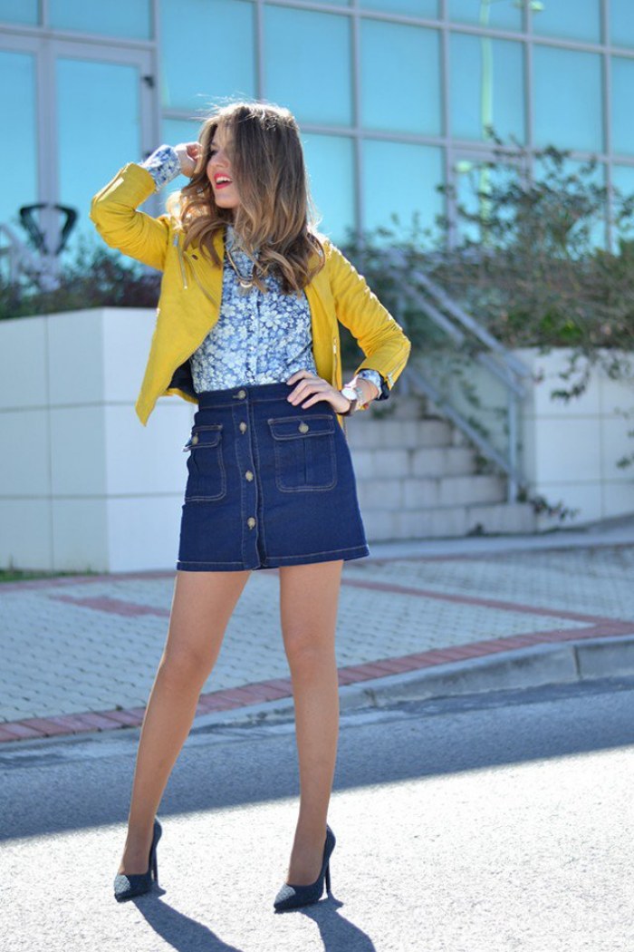 outfits color mostaza