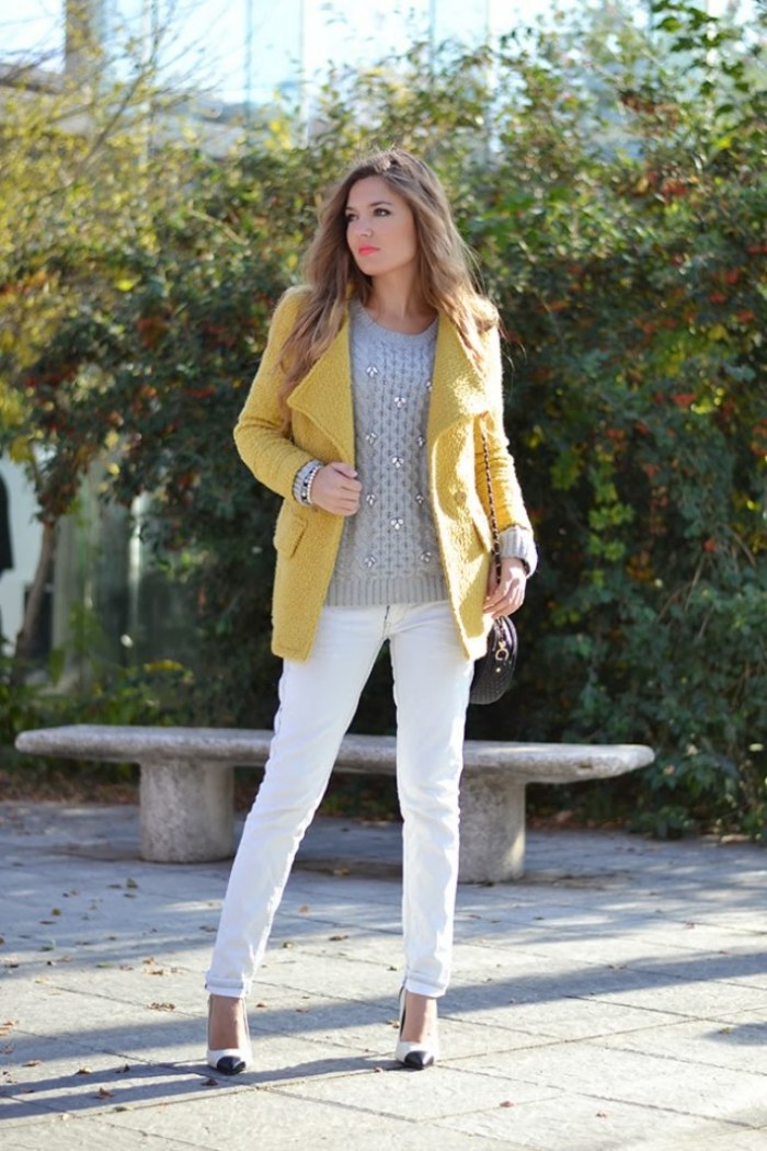 outfits color mostaza