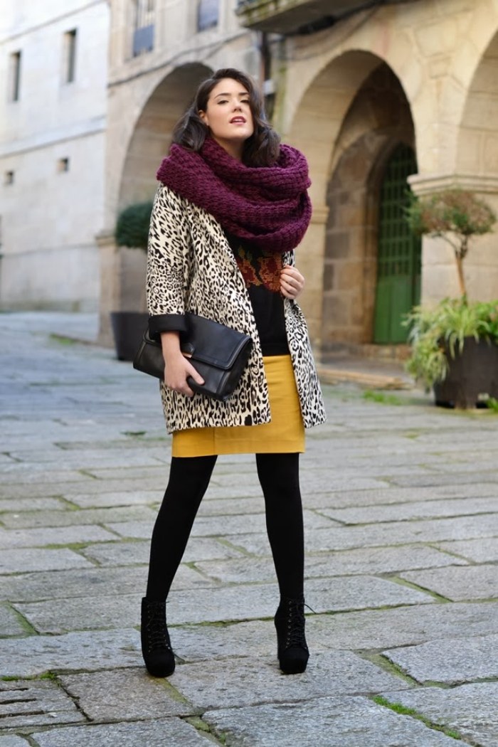 outfits color mostaza