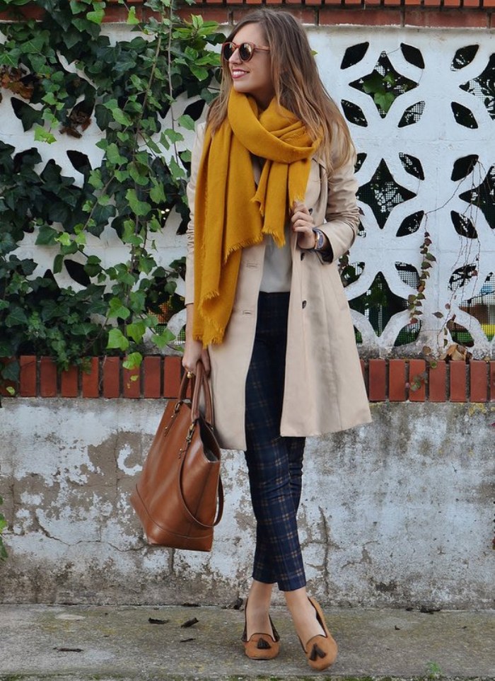 outfits color mostaza