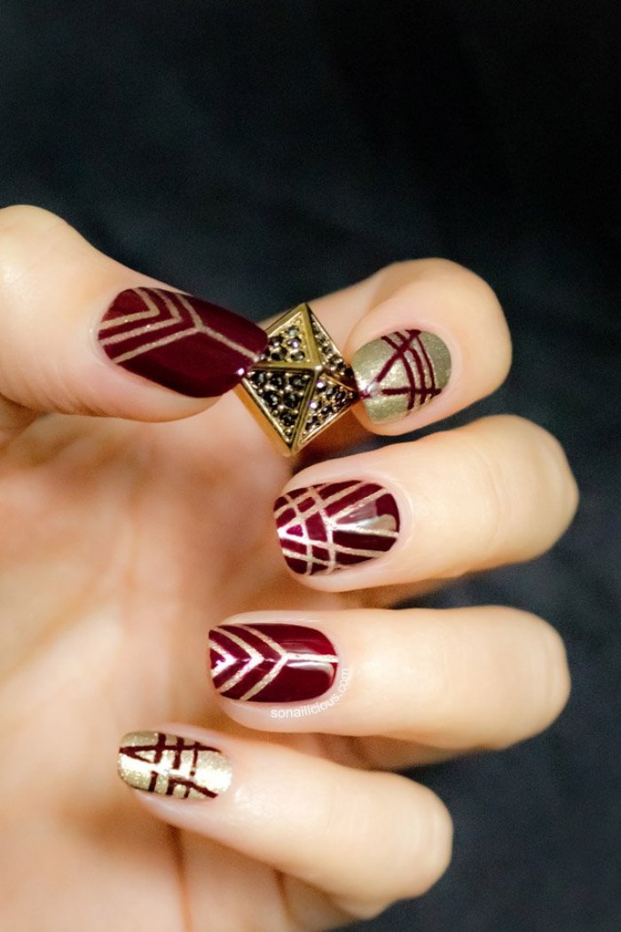 manicure año nuevo