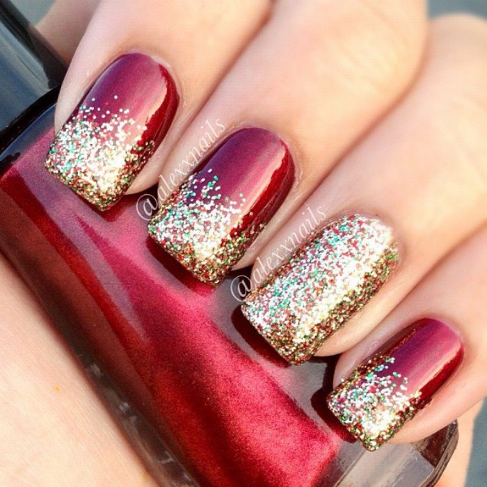 manicure año nuevo