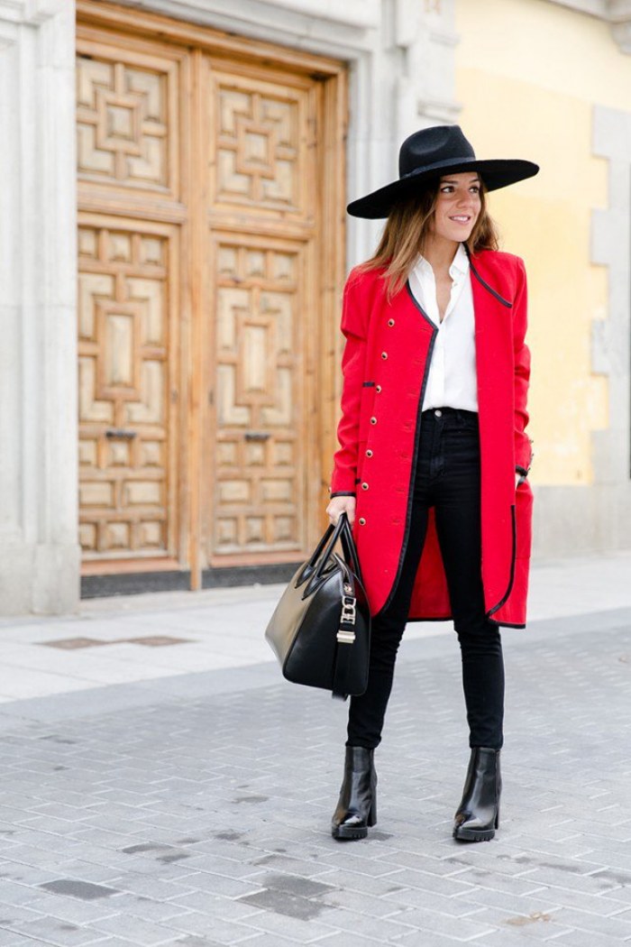 pantalones negros moda