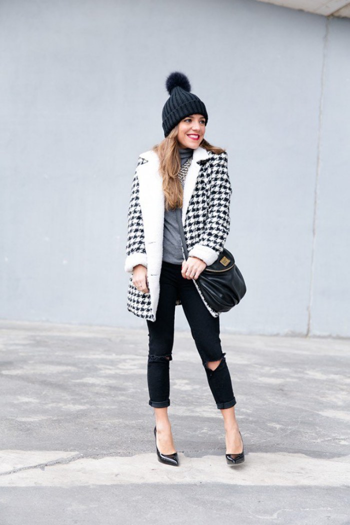 pantalones negros moda