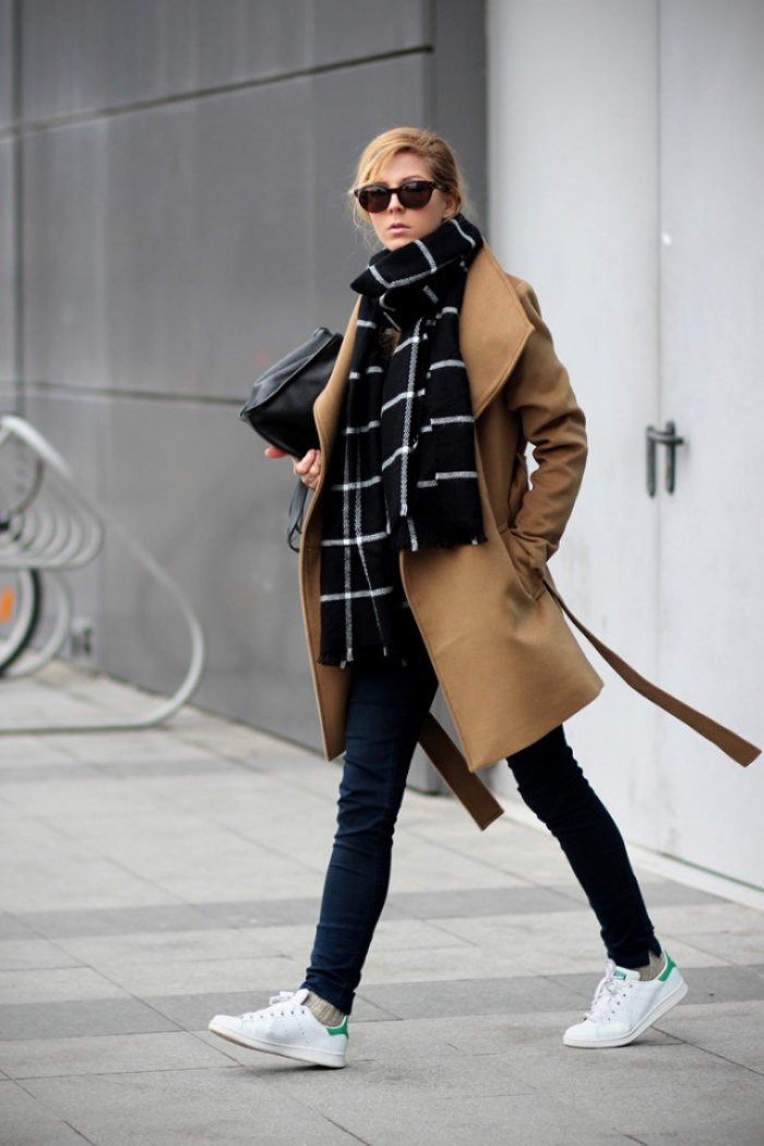 abrigos beige moda