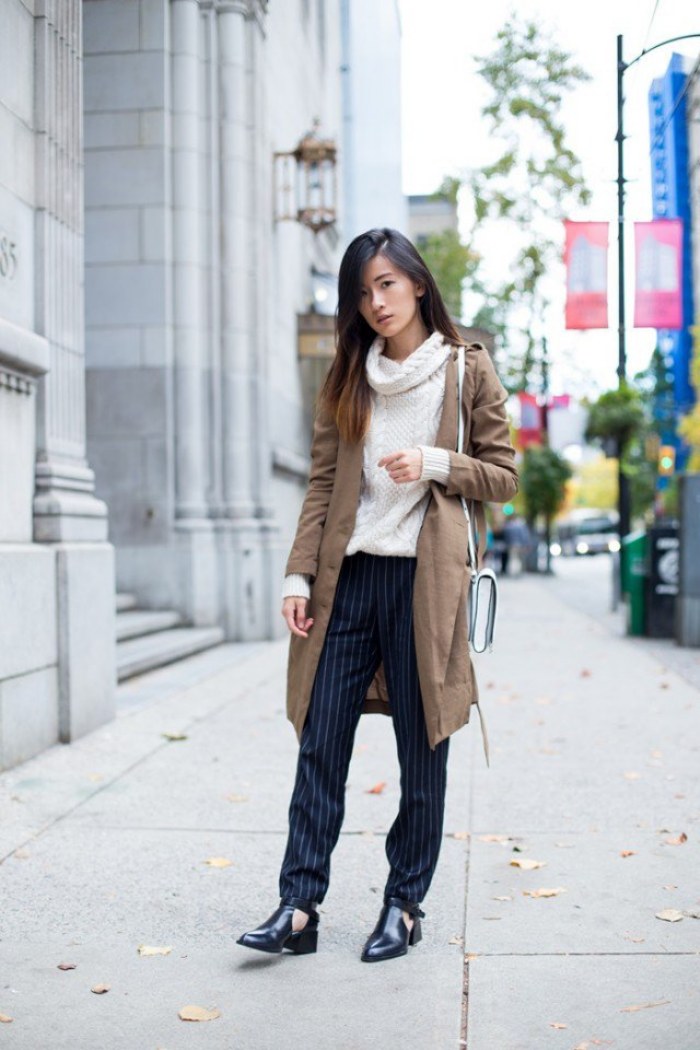outfits invierno oficina