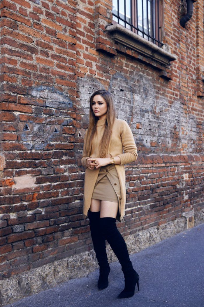 faldas moda invierno