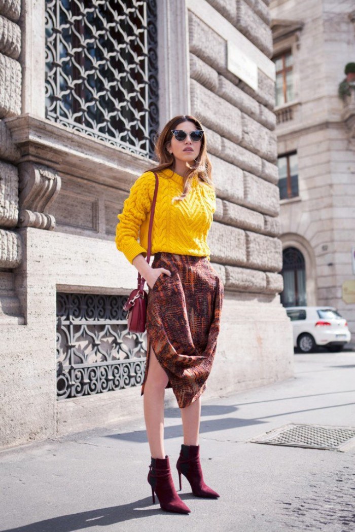 faldas moda invierno