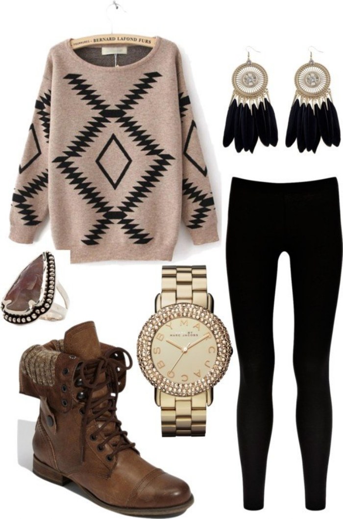 outfits polyvore invierno