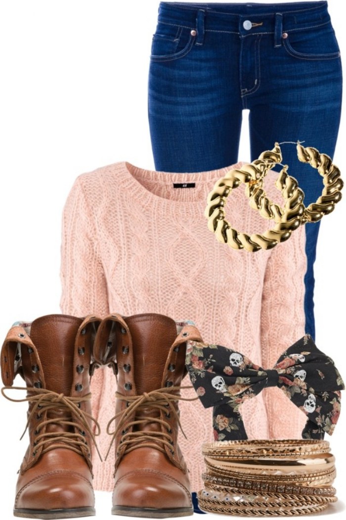 outfits polyvore invierno