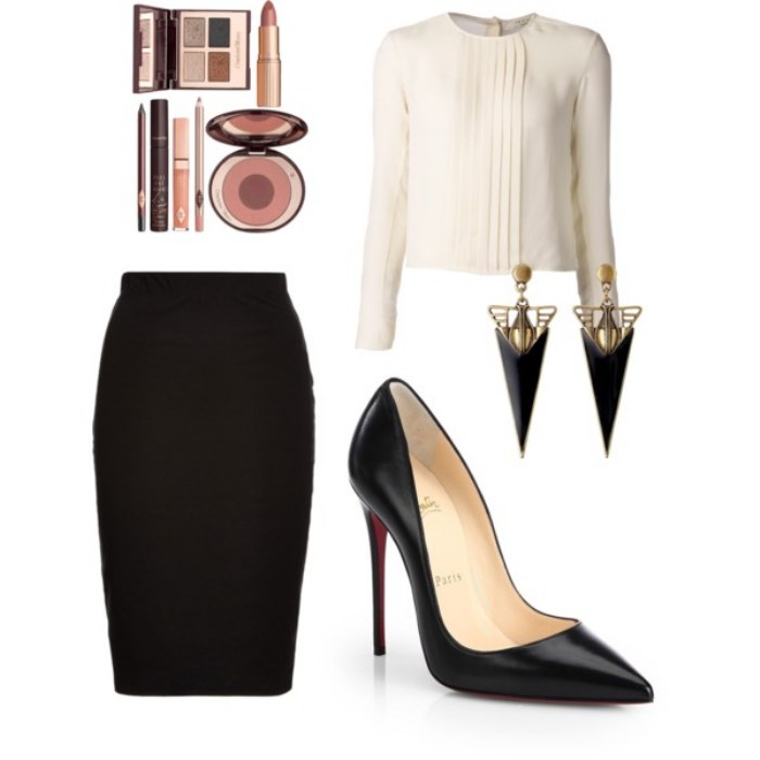 outfits trabajos polyvore