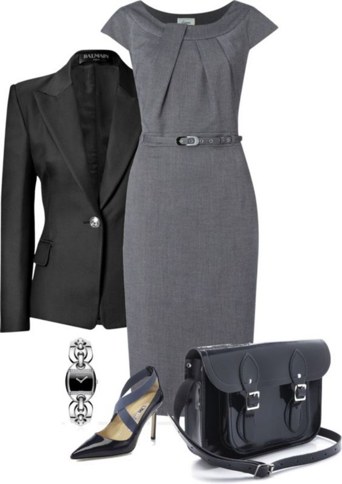 outfits trabajos polyvore