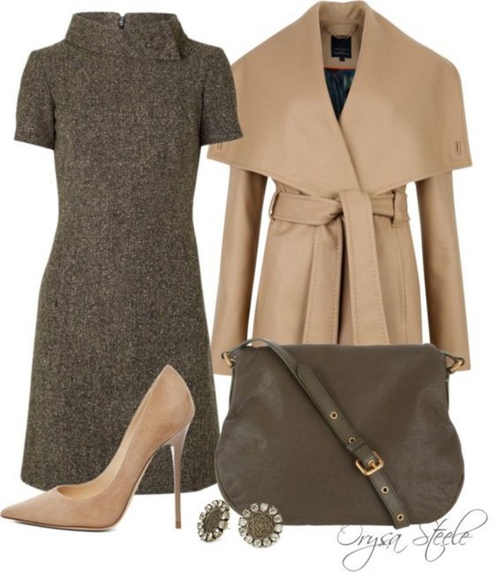 outfits trabajos polyvore