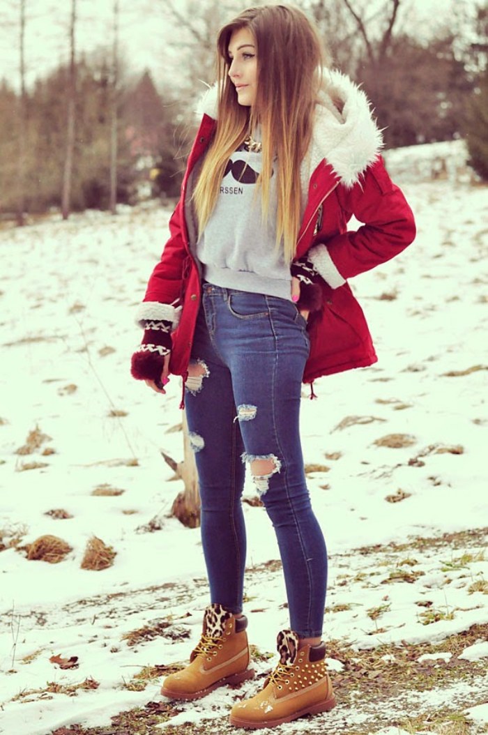 chaqueta parka moda