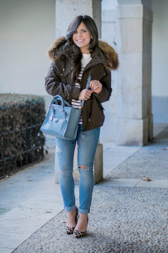 chaqueta parka moda