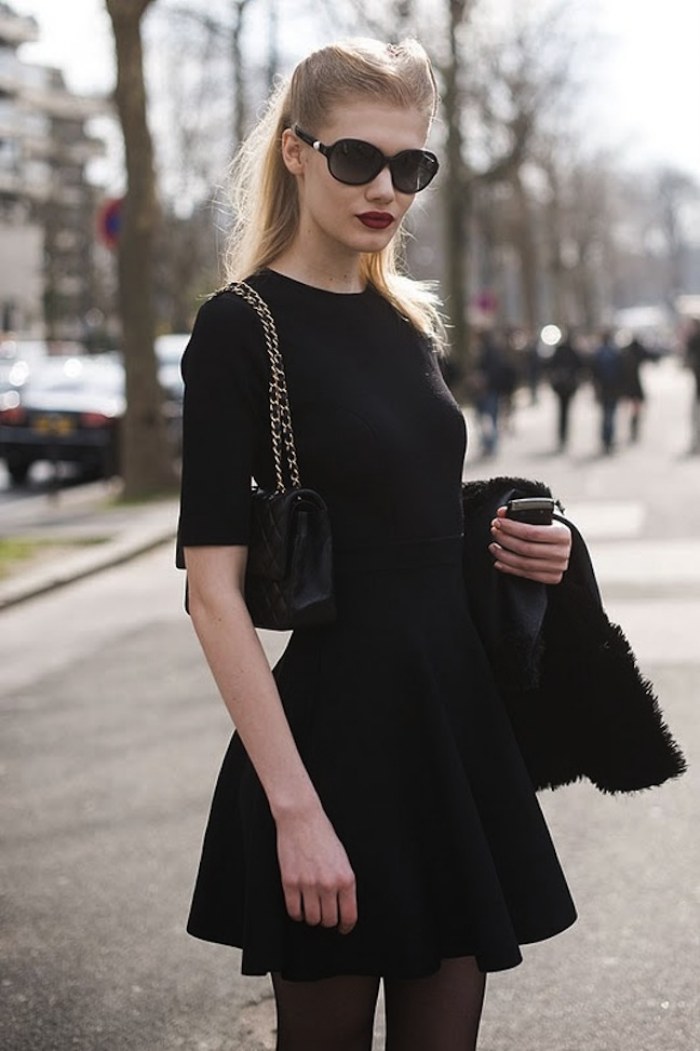 Outfits con Vestidos color negro para este San Valentín 2016 | AquiModa.com