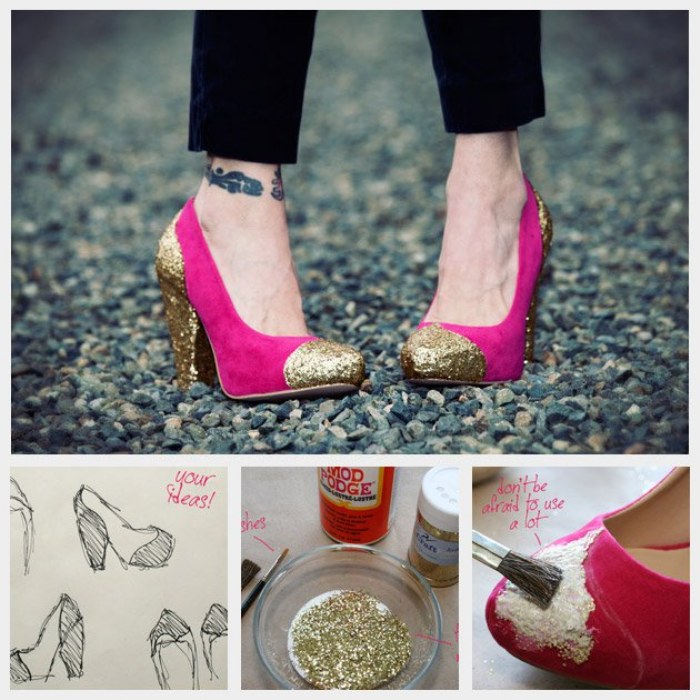diy decorar tacones