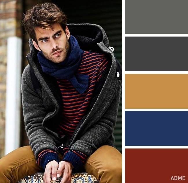 18 combinaciones perfectas de colores en ropa para hombres | AquiModa.com