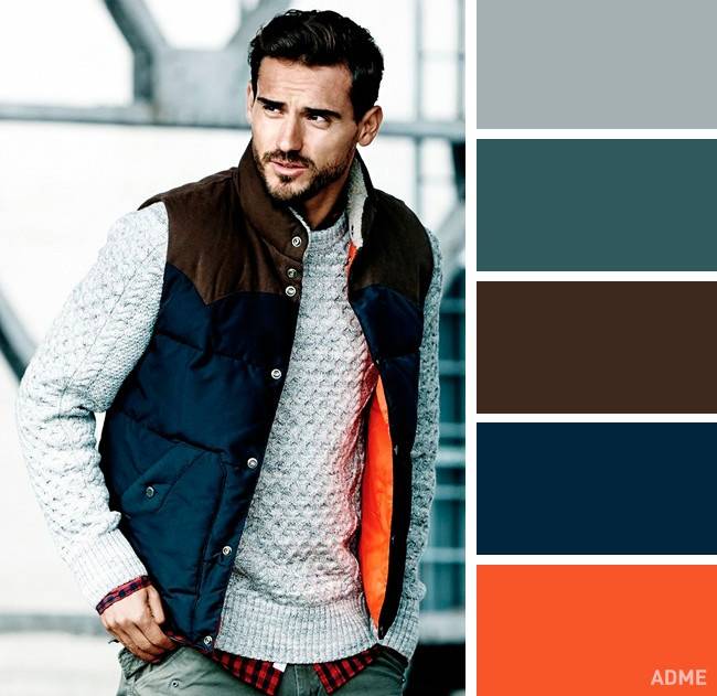 combinacion colores hombres