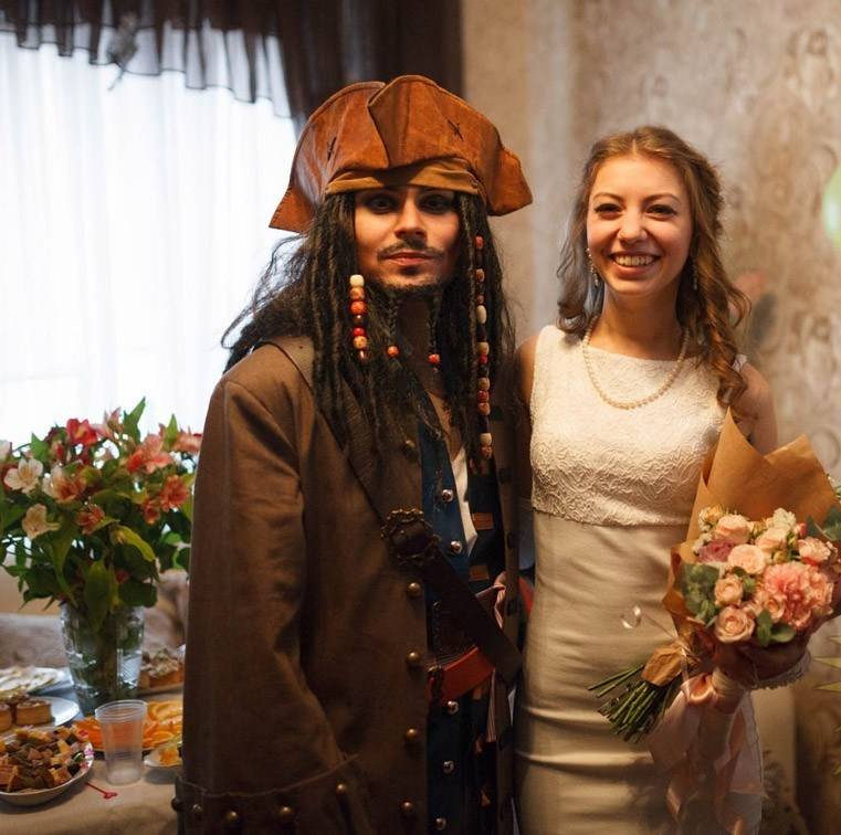boda pirata caribe