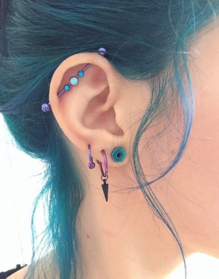 Piercings que sólo las chicas más rebeldes usarían