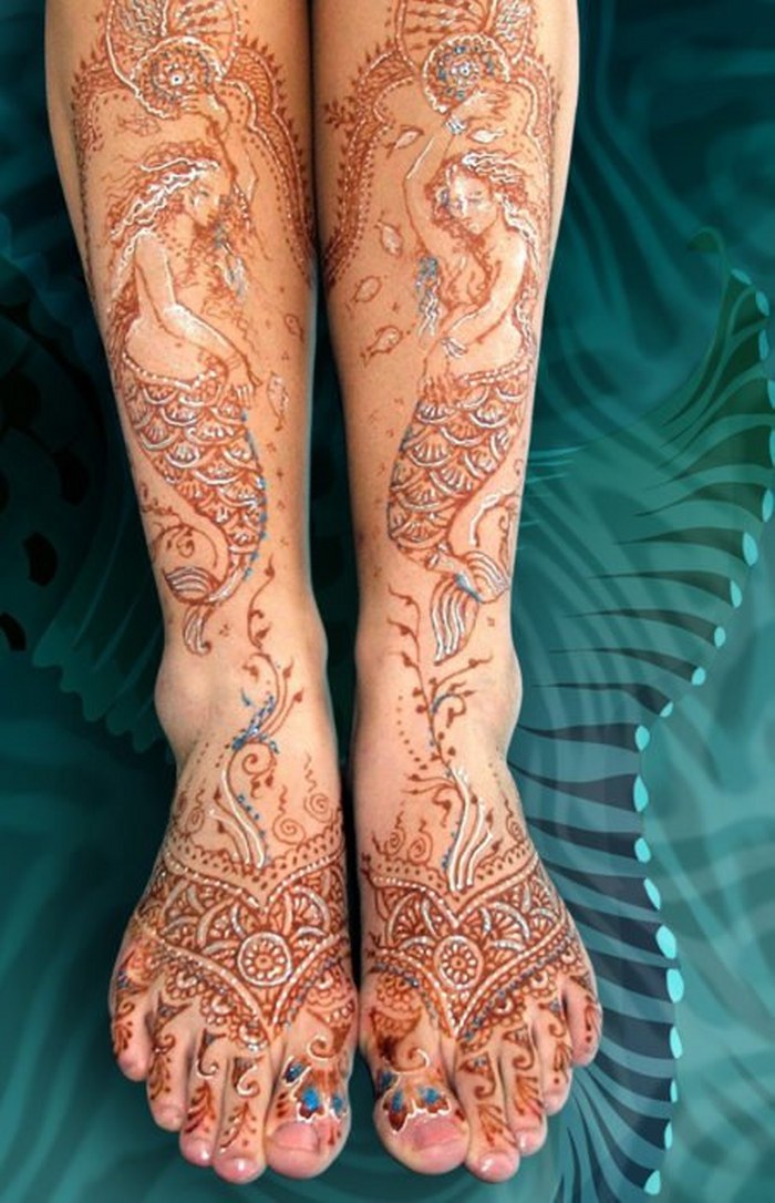 Brillantes tatuajes de henna que se convertirán en tu accesorio favorito