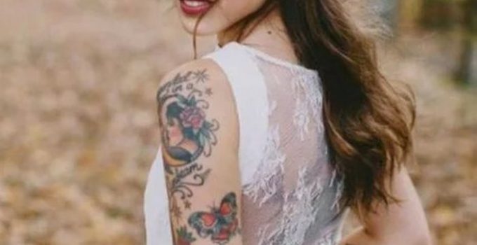 Estas novias te enseñarán cómo puedes usar tus tatuajes el día de tu boda
