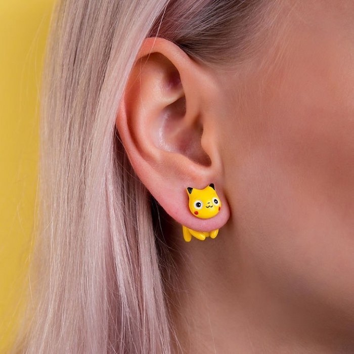 Estos aretes con forma de gatos harán que todas tus amigas enloquezcan