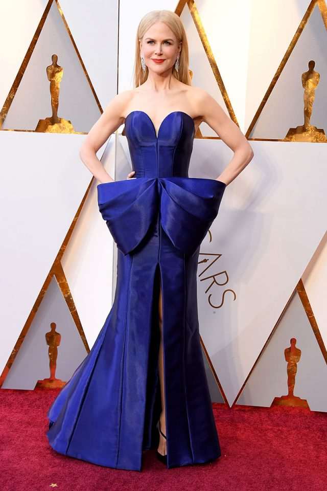 Vestidos hermosos del Oscar 2018